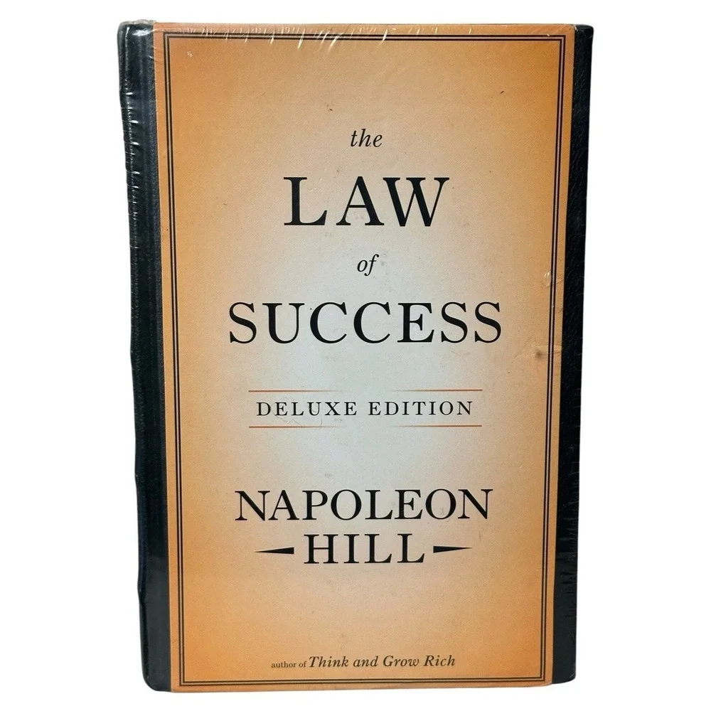 Law of Success Deluxe Edition Napoleon Hill Hardback Book Brand New Sealed
